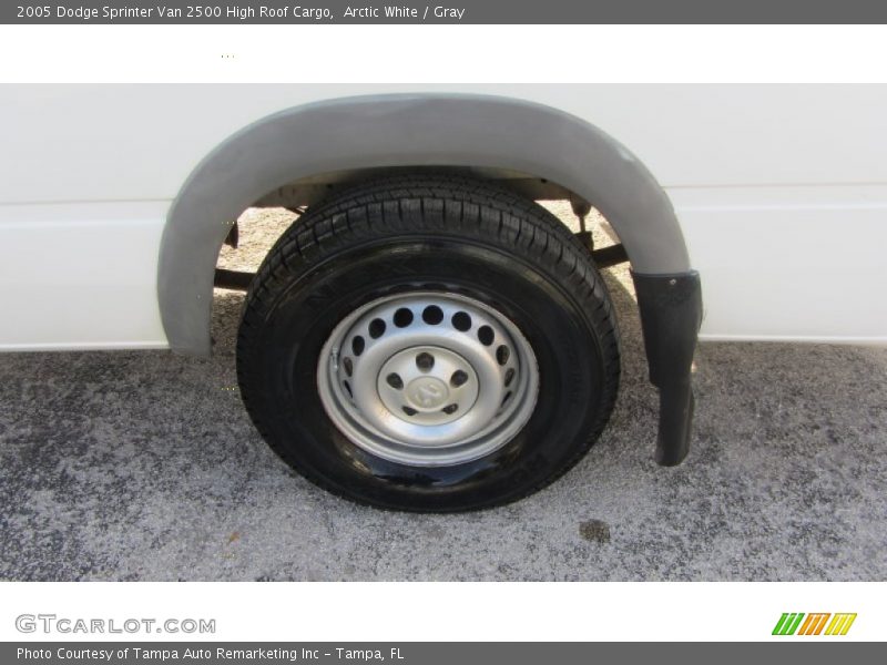 Arctic White / Gray 2005 Dodge Sprinter Van 2500 High Roof Cargo