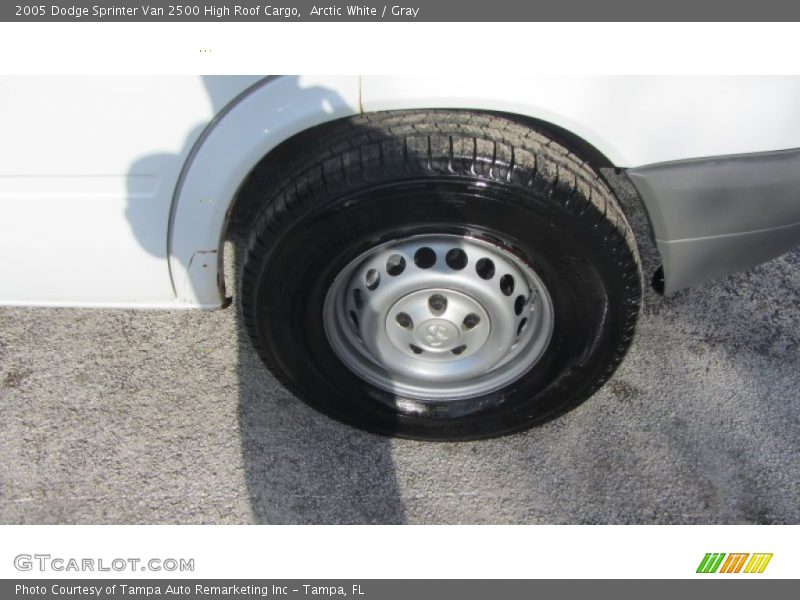 Arctic White / Gray 2005 Dodge Sprinter Van 2500 High Roof Cargo