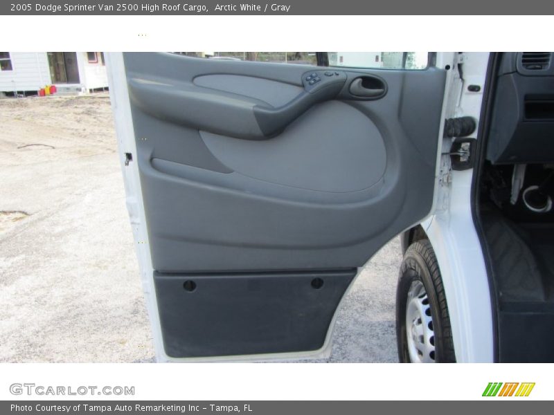 Arctic White / Gray 2005 Dodge Sprinter Van 2500 High Roof Cargo