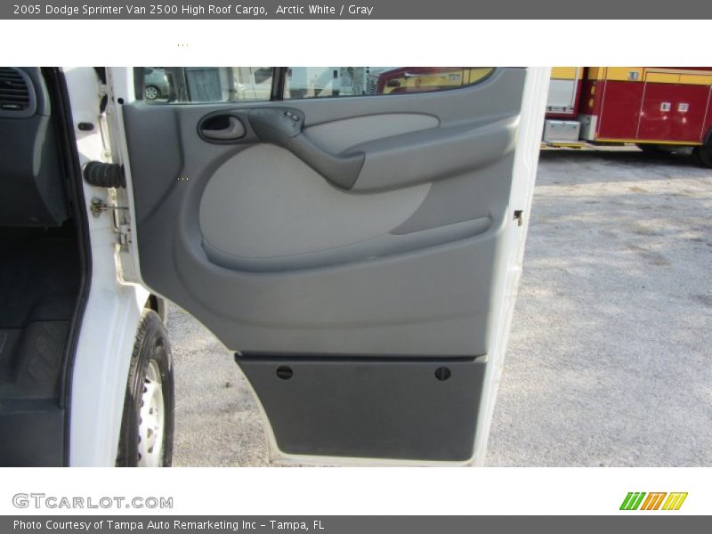 Arctic White / Gray 2005 Dodge Sprinter Van 2500 High Roof Cargo