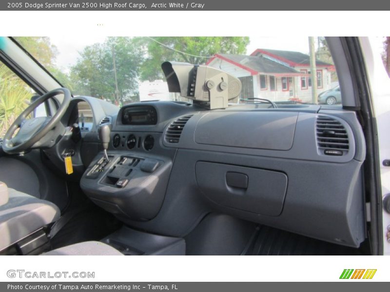 Arctic White / Gray 2005 Dodge Sprinter Van 2500 High Roof Cargo