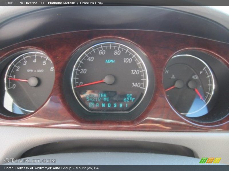 Platinum Metallic / Titanium Gray 2006 Buick Lucerne CXL