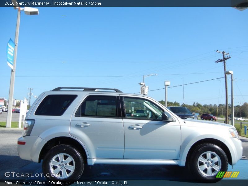 Ingot Silver Metallic / Stone 2010 Mercury Mariner I4