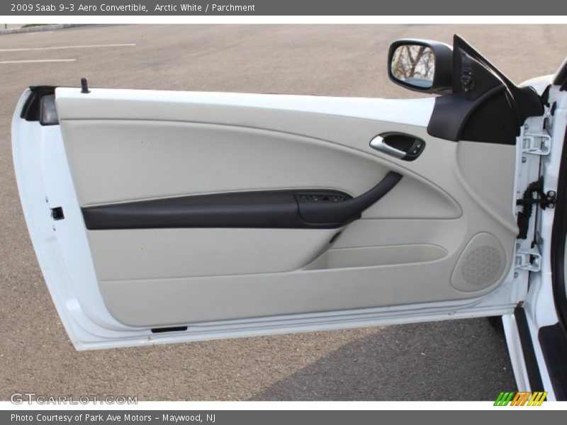 Door Panel of 2009 9-3 Aero Convertible