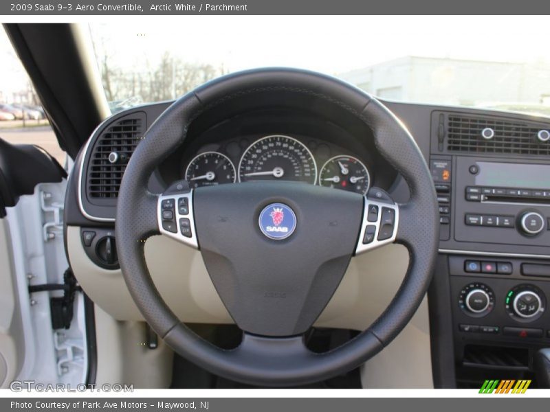  2009 9-3 Aero Convertible Steering Wheel