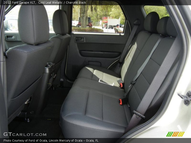 Gold Leaf Metallic / Charcoal Black 2012 Ford Escape XLT