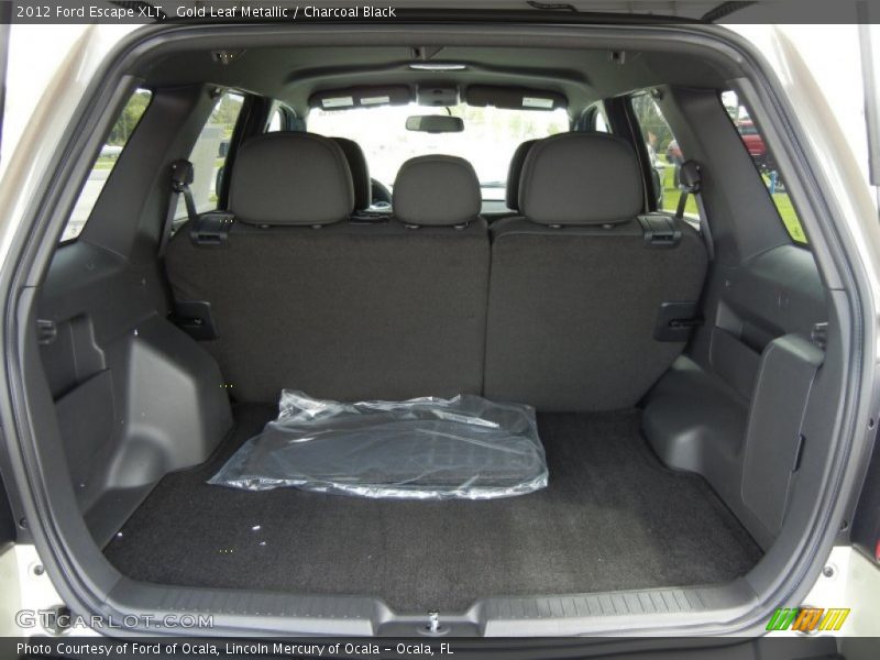 Gold Leaf Metallic / Charcoal Black 2012 Ford Escape XLT