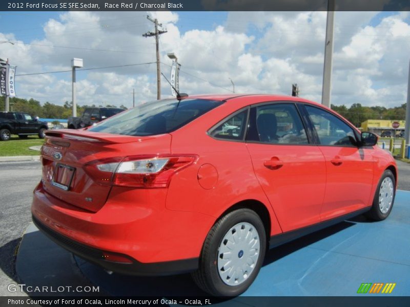 2012 Focus SE SFE Sedan Race Red
