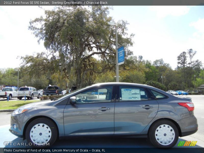  2012 Focus SE SFE Sedan Sterling Grey Metallic