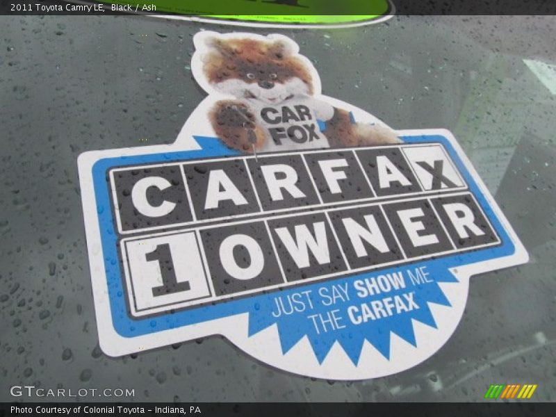 Black / Ash 2011 Toyota Camry LE