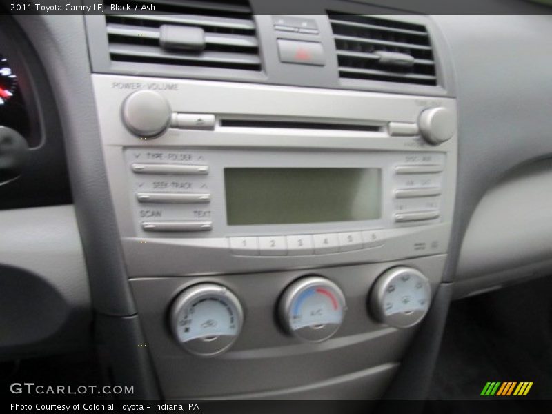 Black / Ash 2011 Toyota Camry LE