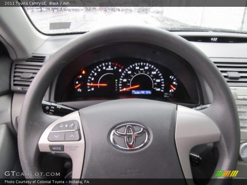 Black / Ash 2011 Toyota Camry LE