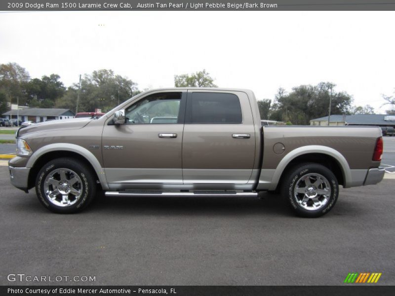  2009 Ram 1500 Laramie Crew Cab Austin Tan Pearl