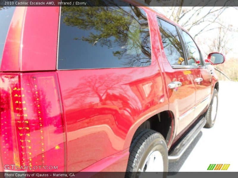 Infrared / Ebony 2010 Cadillac Escalade AWD
