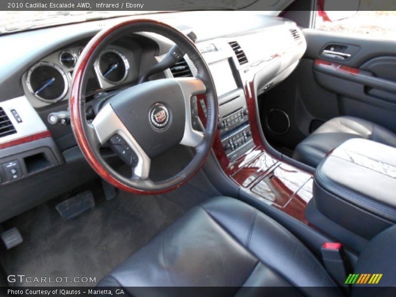 Ebony Interior - 2010 Escalade AWD 