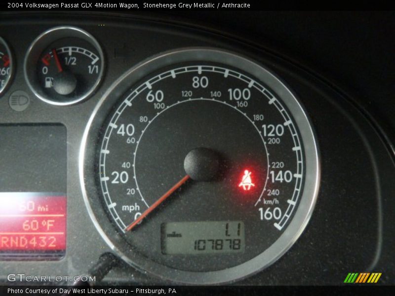 Stonehenge Grey Metallic / Anthracite 2004 Volkswagen Passat GLX 4Motion Wagon