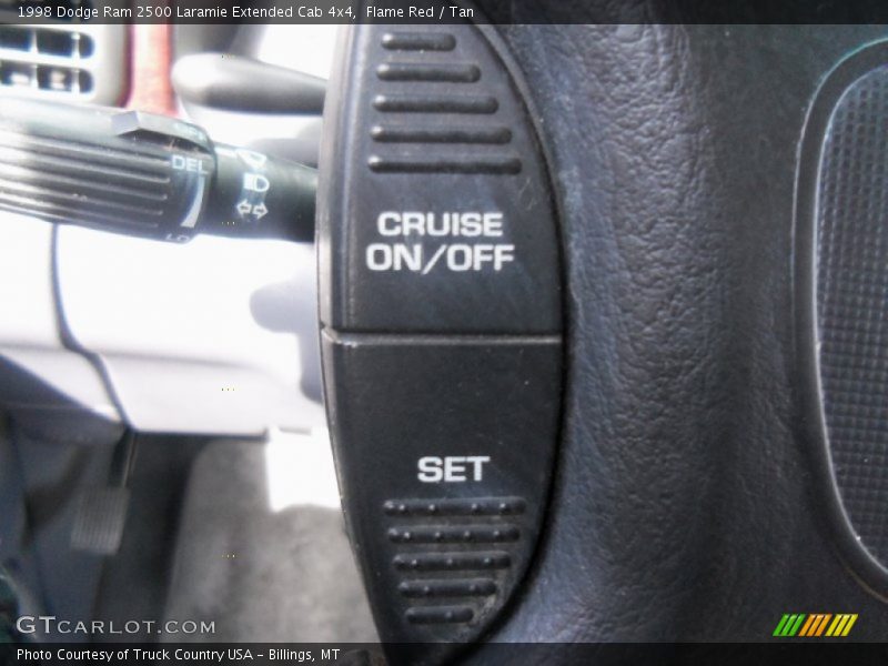 Flame Red / Tan 1998 Dodge Ram 2500 Laramie Extended Cab 4x4