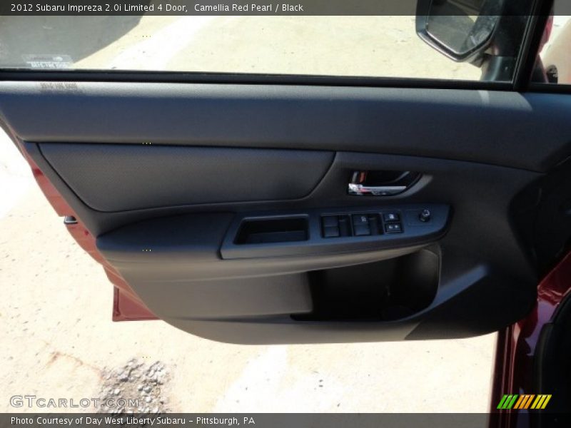 Camellia Red Pearl / Black 2012 Subaru Impreza 2.0i Limited 4 Door