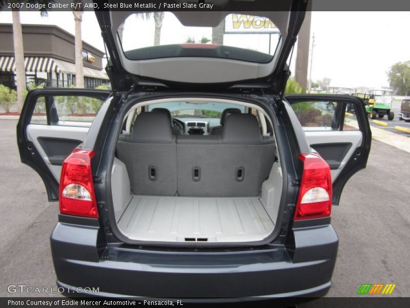 Steel Blue Metallic / Pastel Slate Gray 2007 Dodge Caliber R/T AWD