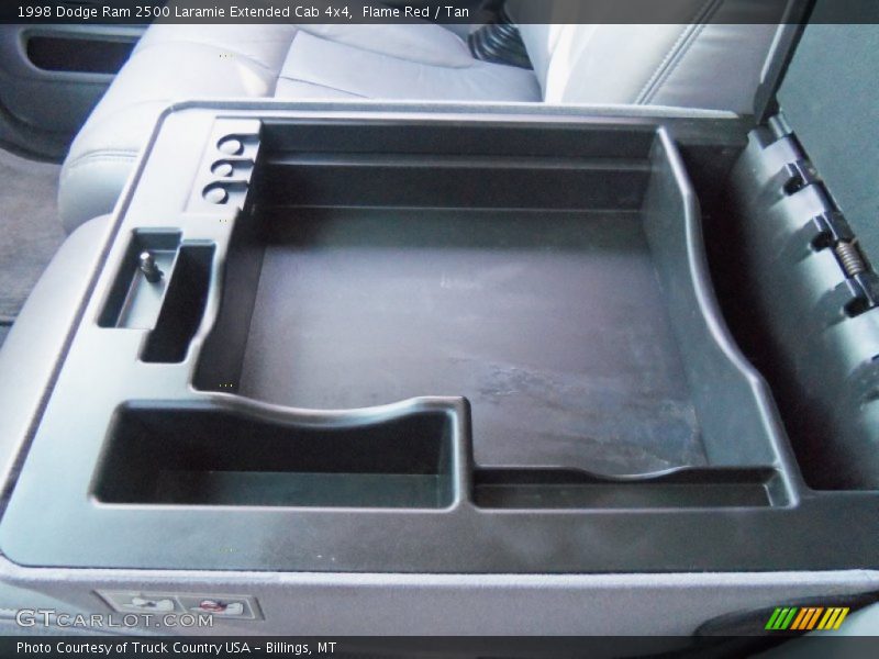 Flame Red / Tan 1998 Dodge Ram 2500 Laramie Extended Cab 4x4