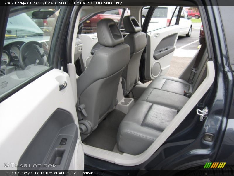 Steel Blue Metallic / Pastel Slate Gray 2007 Dodge Caliber R/T AWD