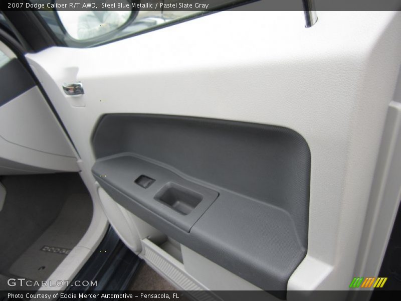 Steel Blue Metallic / Pastel Slate Gray 2007 Dodge Caliber R/T AWD