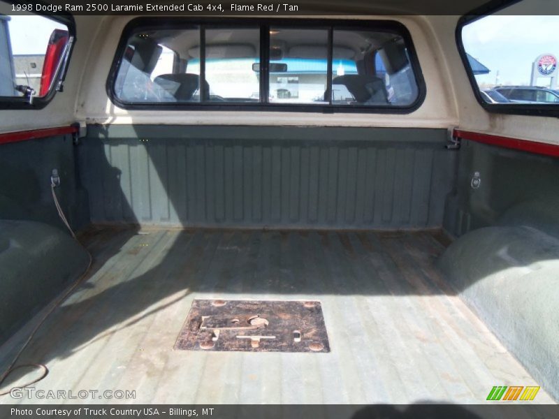 Flame Red / Tan 1998 Dodge Ram 2500 Laramie Extended Cab 4x4