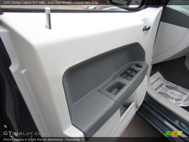 Steel Blue Metallic / Pastel Slate Gray 2007 Dodge Caliber R/T AWD