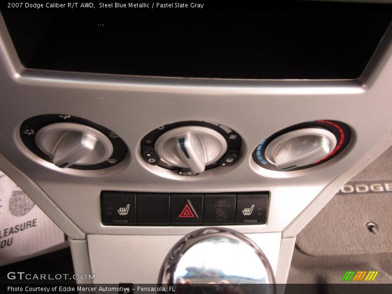 Steel Blue Metallic / Pastel Slate Gray 2007 Dodge Caliber R/T AWD