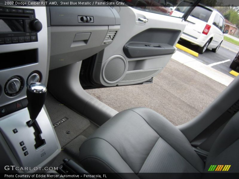 Steel Blue Metallic / Pastel Slate Gray 2007 Dodge Caliber R/T AWD