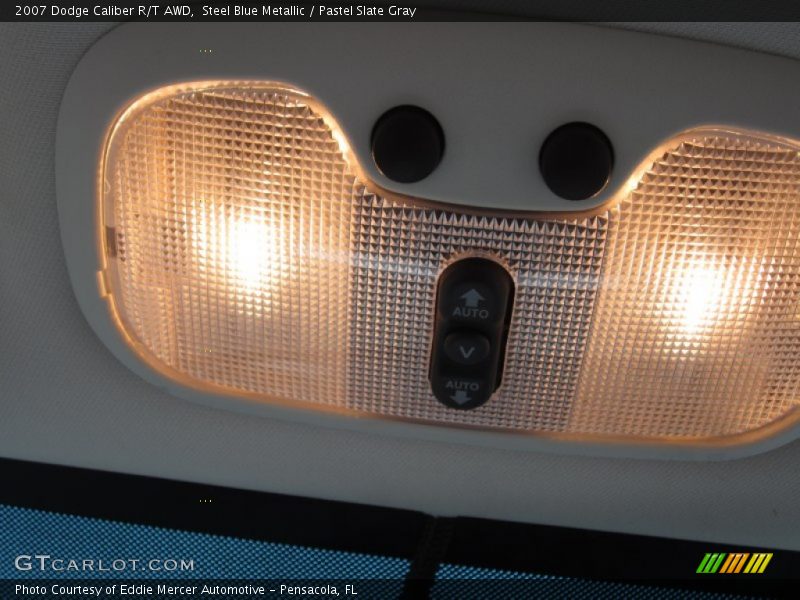 Steel Blue Metallic / Pastel Slate Gray 2007 Dodge Caliber R/T AWD