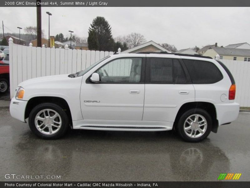 Summit White / Light Gray 2008 GMC Envoy Denali 4x4