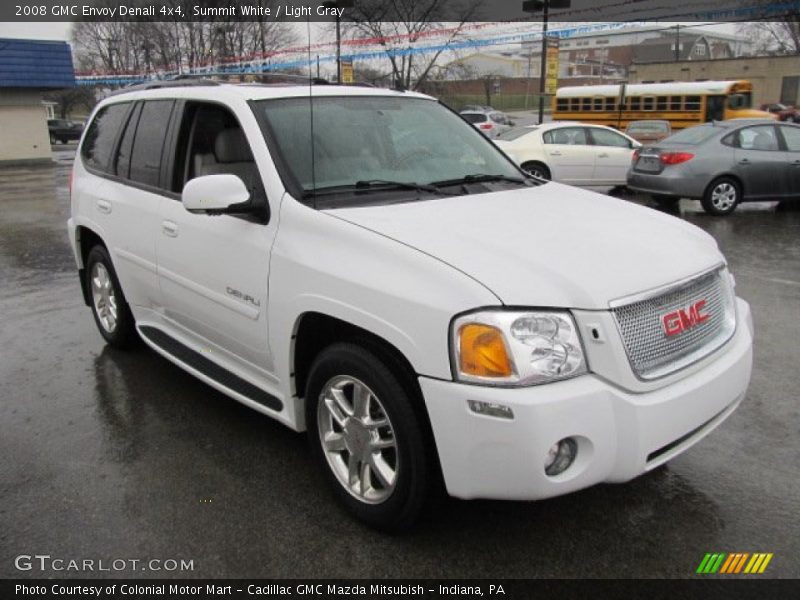 Summit White / Light Gray 2008 GMC Envoy Denali 4x4