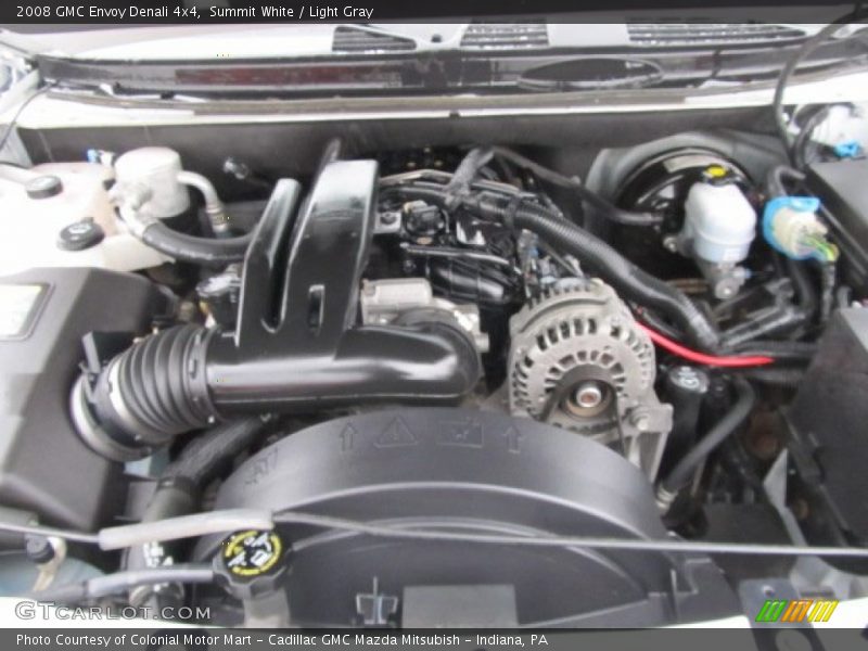 Summit White / Light Gray 2008 GMC Envoy Denali 4x4