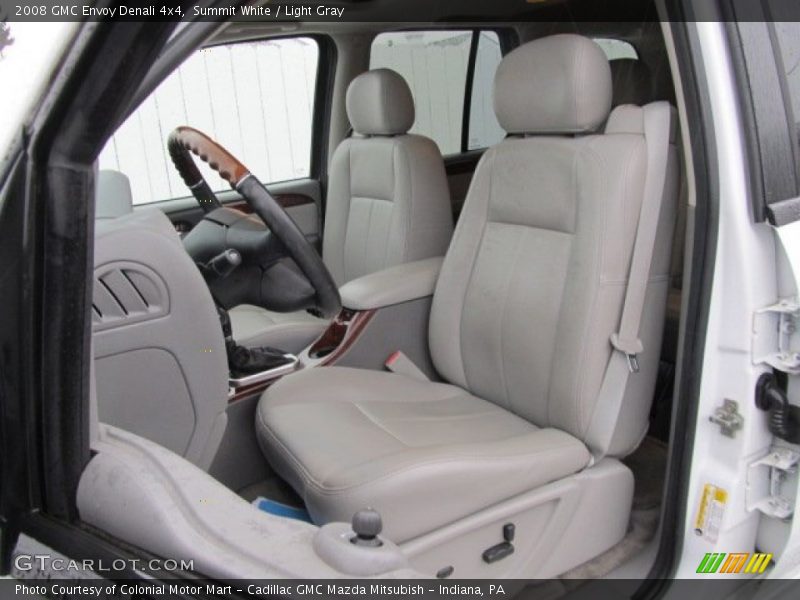 Summit White / Light Gray 2008 GMC Envoy Denali 4x4