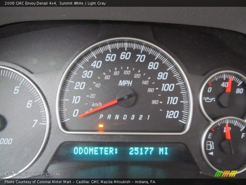 Summit White / Light Gray 2008 GMC Envoy Denali 4x4