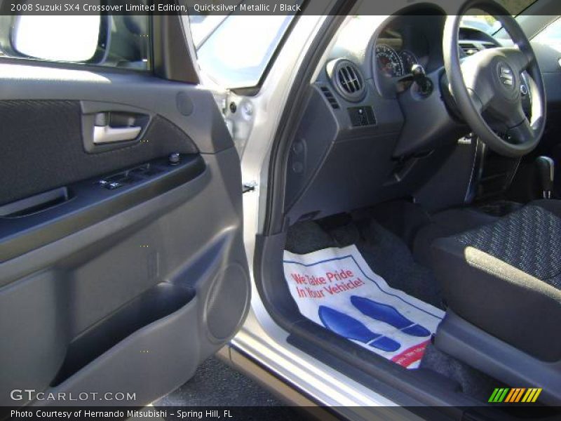 Quicksilver Metallic / Black 2008 Suzuki SX4 Crossover Limited Edition