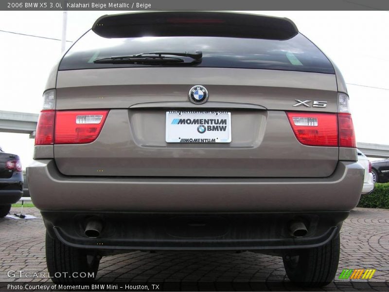 Kalahari Beige Metallic / Beige 2006 BMW X5 3.0i