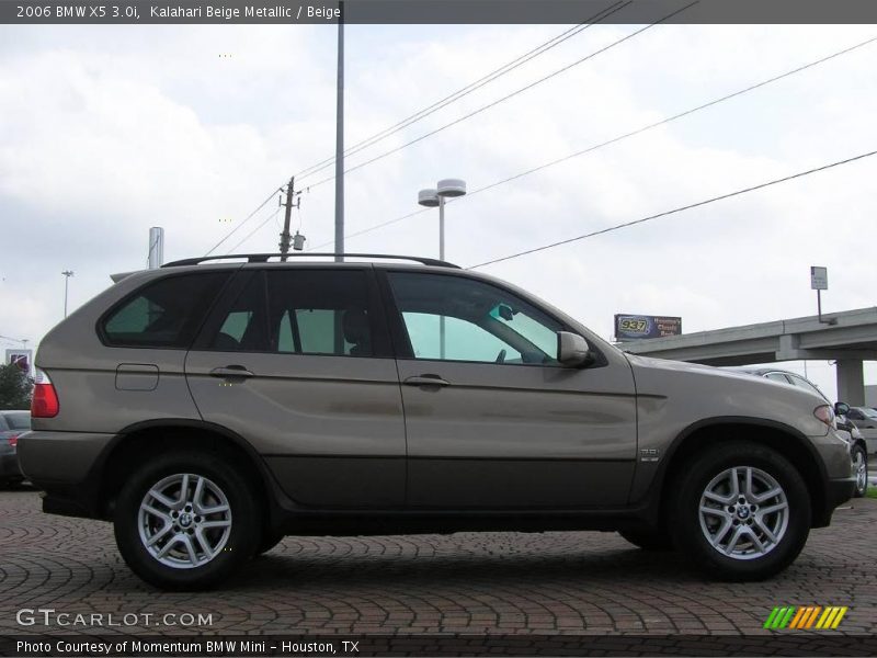 Kalahari Beige Metallic / Beige 2006 BMW X5 3.0i