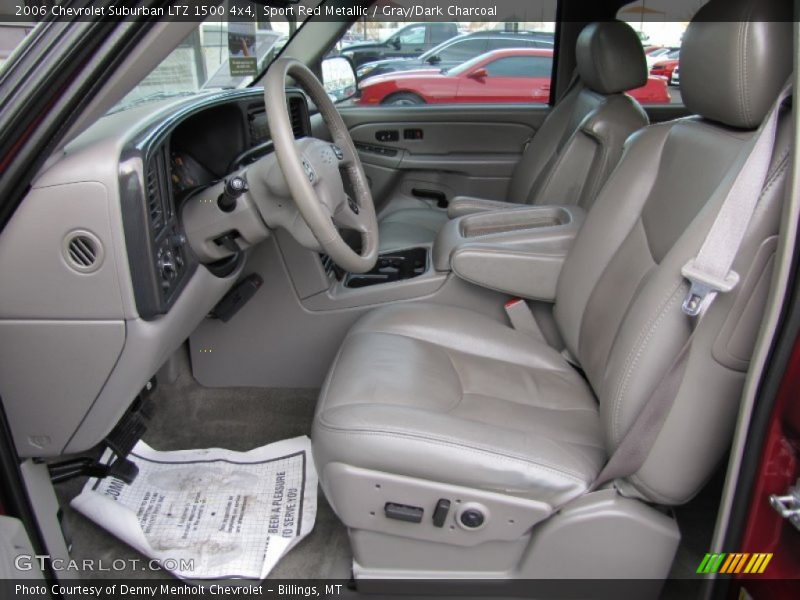  2006 Suburban LTZ 1500 4x4 Gray/Dark Charcoal Interior