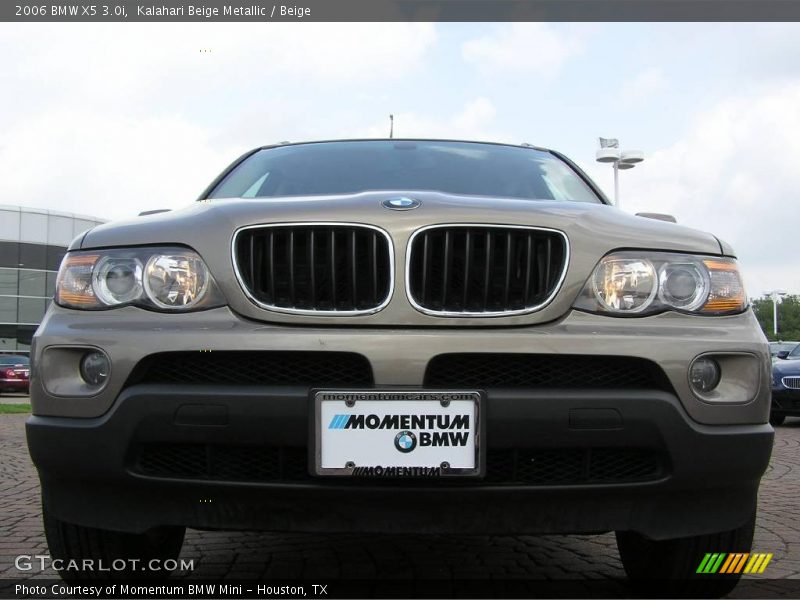 Kalahari Beige Metallic / Beige 2006 BMW X5 3.0i