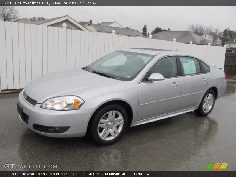 Silver Ice Metallic / Ebony 2011 Chevrolet Impala LT