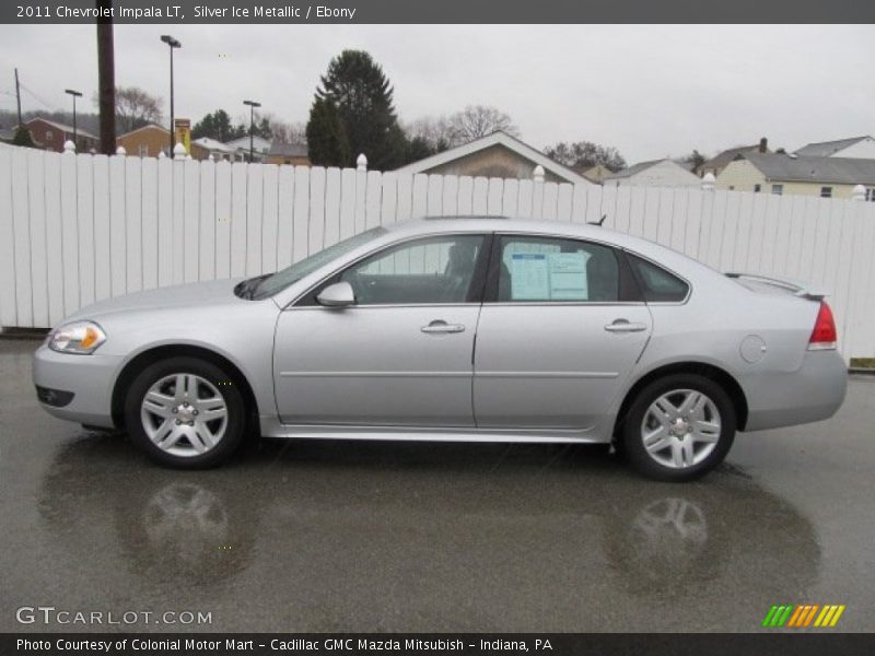 Silver Ice Metallic / Ebony 2011 Chevrolet Impala LT