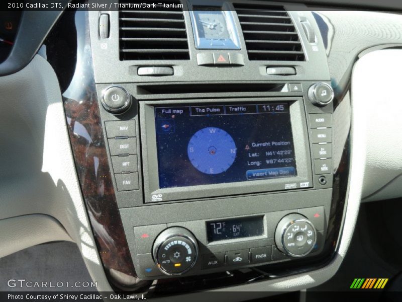Radiant Silver / Titanium/Dark Titanium 2010 Cadillac DTS