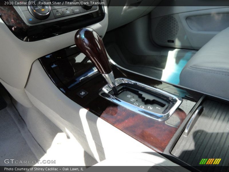 Radiant Silver / Titanium/Dark Titanium 2010 Cadillac DTS