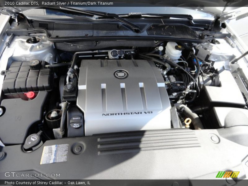 Radiant Silver / Titanium/Dark Titanium 2010 Cadillac DTS
