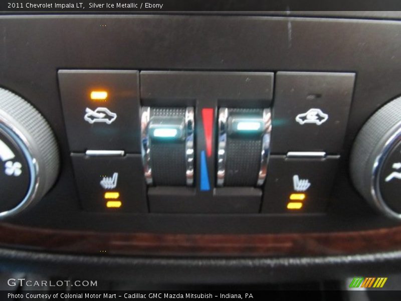 Silver Ice Metallic / Ebony 2011 Chevrolet Impala LT