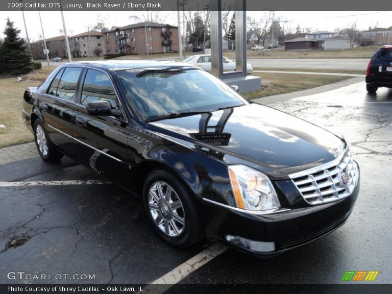 Black Raven / Ebony Black 2006 Cadillac DTS Luxury