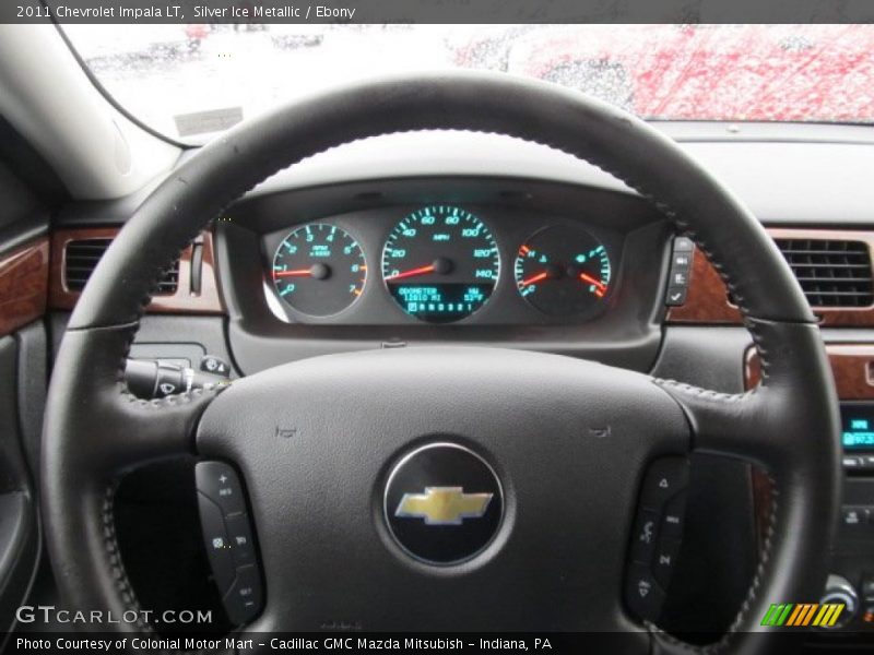Silver Ice Metallic / Ebony 2011 Chevrolet Impala LT