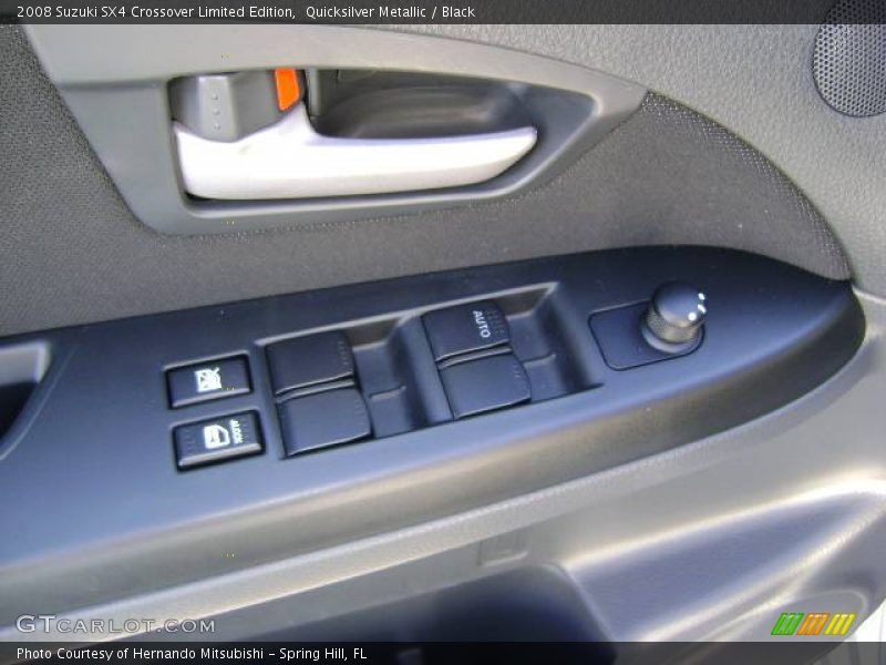 Quicksilver Metallic / Black 2008 Suzuki SX4 Crossover Limited Edition